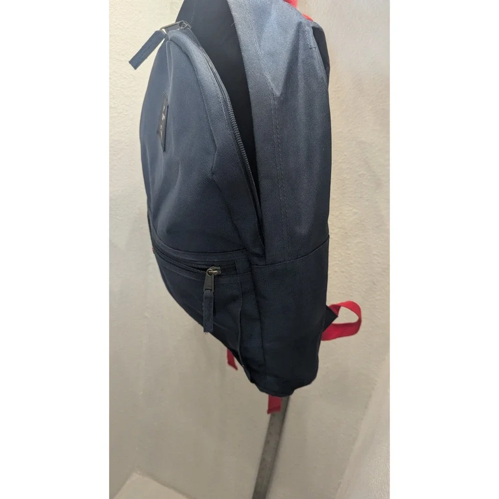 American Eagle Outfitters Backpack Navy Blue Red School Hiking Dayback  College